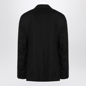 LARDINI Men's Classic Wool Blend Blazer Men BLACK Outerwear